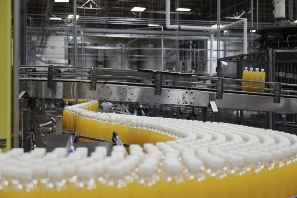Beverage bottling and production line